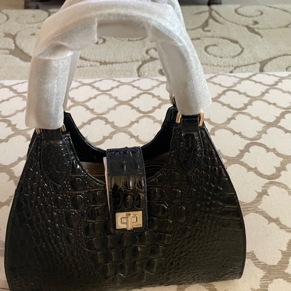 Brahmin Adrian Black Melbourne handbag - Picture 7 of 12